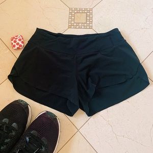 Rarely worn Lululemon Athletic Shorts, Size 4.